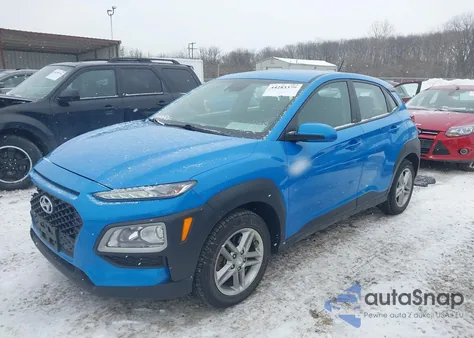 2019 Hyundai Kona Se z USA, uszkodzony, nr VIN KM8K1CAA0KU280735